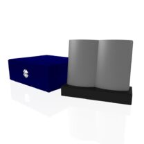 Lacivert Kadife Hediye ve Set Kutusu